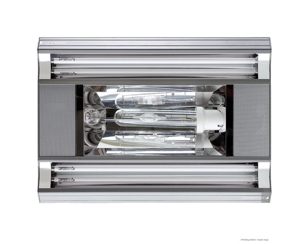 Spectra 600 mm - 1x250W/4x24 W - inkl. HQI- und T-5 Lampen - weiß