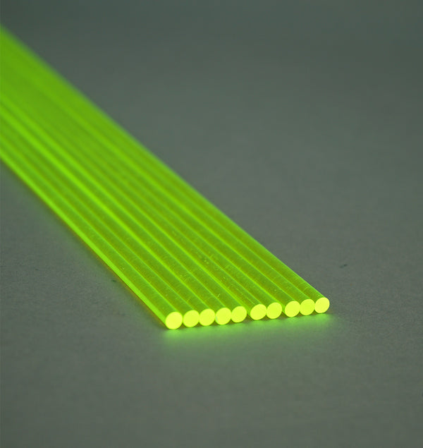 10 Leuchtstäbe Farbe GRüN a 0,5m lang AquaPerfekt