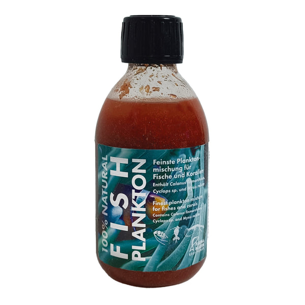 Fish Plankton (Mischung / Mixture) Planktonfutter flüssig 250ml Fauna Marin